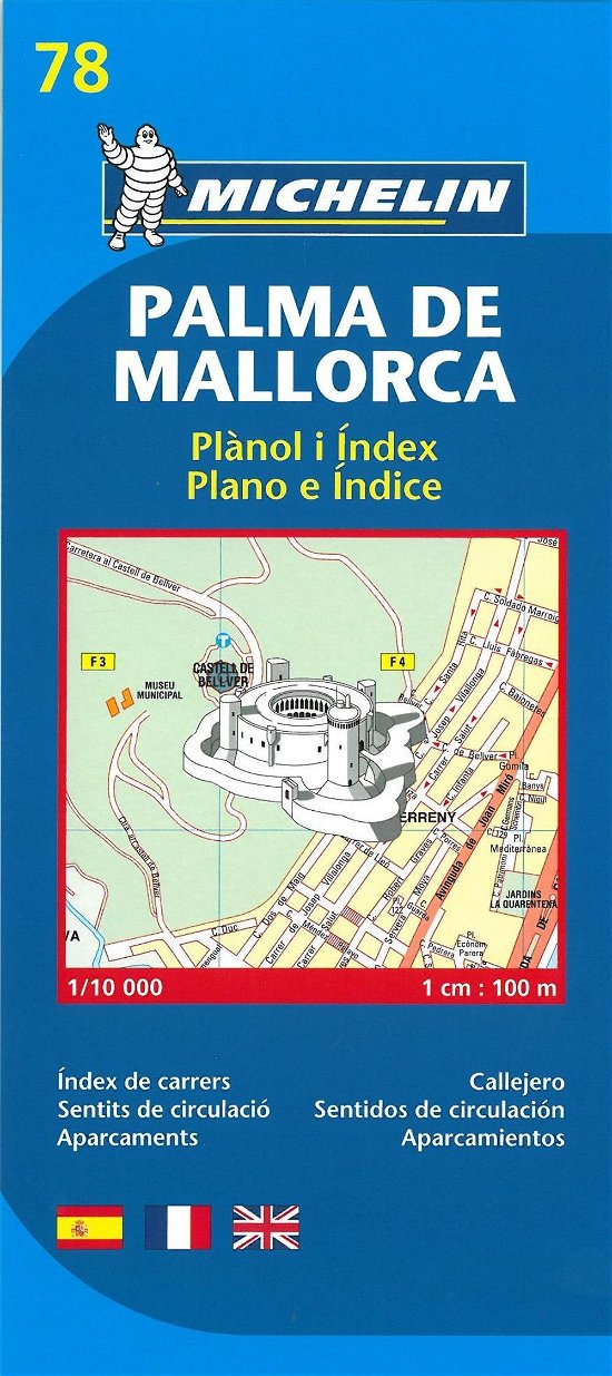 Michelin City Plans: Palma de Mallorca - Michelin - Livres - Michelin - 9782067127906 - 31 mai 2016