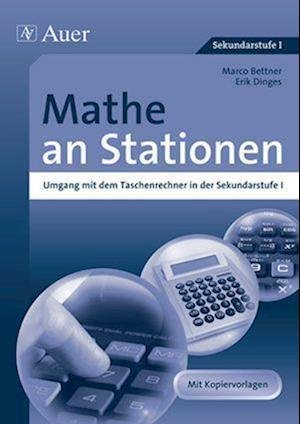 Cover for Marco Bettner · Mathe an Stationen, Umgang mit dem Taschenrechner (Pamphlet) (2010)