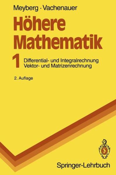 Cover for Kurt Meyberg · Hohere Mathematik - Springer-Lehrbuch (Paperback Book) [2., korr. Aufl. edition] (1993)