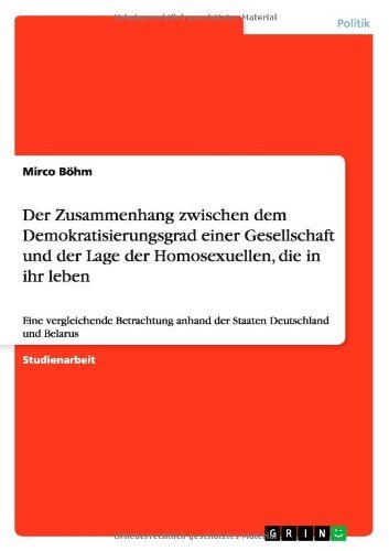 Cover for Böhm · Der Zusammenhang zwischen dem Demo (Bog) [German edition] (2011)
