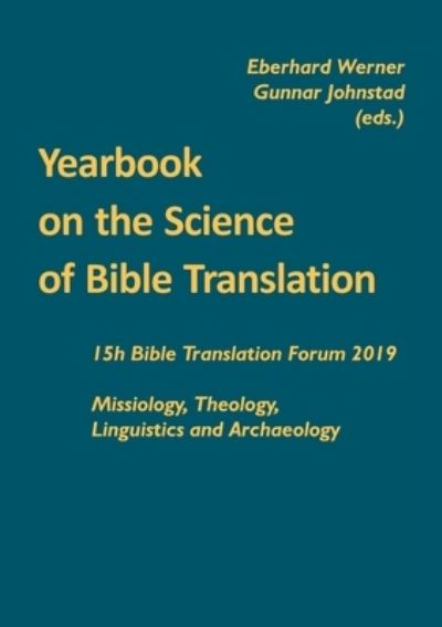 Cover for Eberhard Werner · Yearbook on the Science of Bible Translation (Paperback Book) (2020)