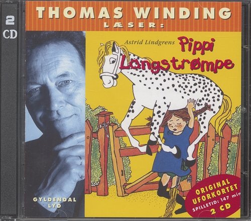 Cover for Astrid Lindgren · Thomas Winding læser Pippi Langstrømpe cd - komplet (CD) [1. utgave] (2005)