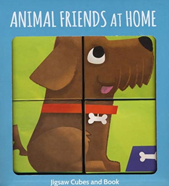 Cover for Nadia Fabris · Animal Friends at Home - Jigsaw Cubes &amp; Book (N/A) (2018)