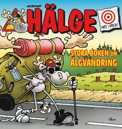 Cover for Bokförlaget Semic · Hälge Presentbok: Hälge ? Stora boken om älgvandring (Book) (2021)