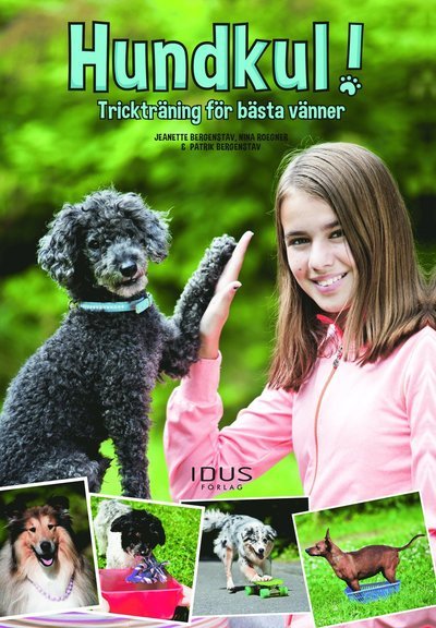 Cover for Jeanette Bergenstav · Hundkul! : trickträning för bästa vänner (Innbunden bok) (2017)