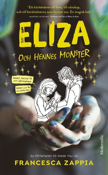 Cover for Francesca Zappia · Eliza och hennes monster (Paperback Bog) (2019)