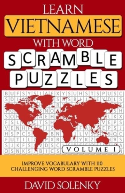 Cover for David Solenky · Learn Vietnamese with Word Scramble Puzzles Volume 1 (Pocketbok) (2020)