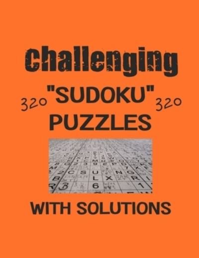 Cover for Depace' · Challenging 320 Sudoku Puzzles with solutions (Pocketbok) (2021)