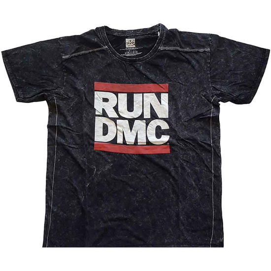 Cover for Run DMC · Run DMC Unisex T-Shirt: Logo (Wash Collection) (T-shirt)