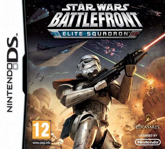 Cover for Activision Blizzard · Star Wars Battlefront: Elite Squadron (DS) (2009)