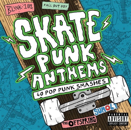 Cover for Skate Punk Anthems / Various (CD) (2016)