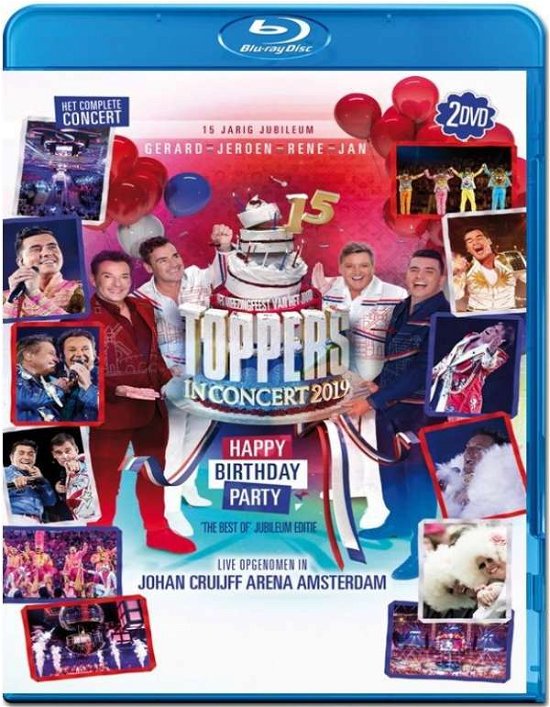 Cover for Toppers · Toppers In Concert 2019 - Happy Birthday Party (Blu-ray) (2019)