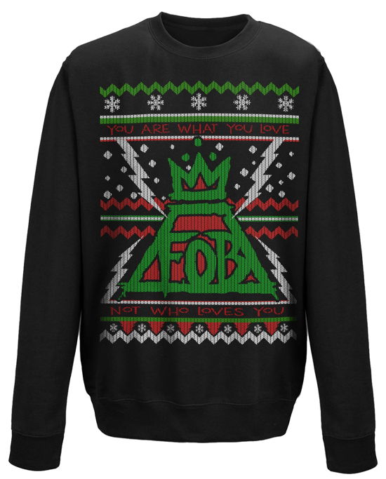 Cover for Fall out Boy · Christmas Lightning (Kläder) [size XXL] [Black edition] (2016)