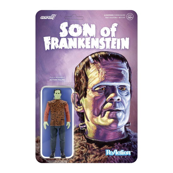 Universal Monsters - Universal Monsters Reaction Figure - The Monster From Son Of Frankenstein (Merc - Universal Monsters - Merchandise - SUPER 7 - 0840049807907 - January 25, 2022