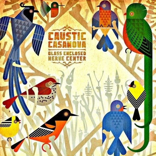 Cover for Caustic Casanova · Glass Enclosed Nerve Center (Blue Vinyl) (LP) (2022)