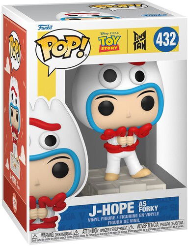 Cover for BTS FUNKO POP! ROCKS: · FUNKO POP! Rocks: BTS Toy Story x Tiny TAN - J - Hope As Forky (Funko POP!) [J-Hope edition] (2025)