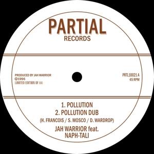 Cover for Jah Warrior Feat. Naph-Tali · Pollution (LP) (2020)