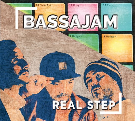 Cover for Bassajam · Real Step (CD) (2023)