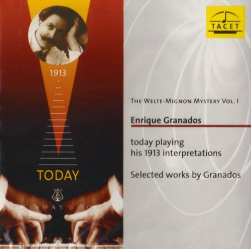 Cover for Granados Enrique · V 1: Welte-mignon Mystery (Gra (CD) (2004)