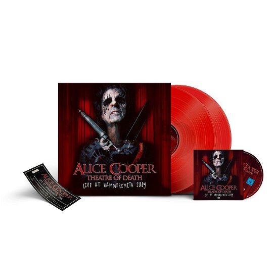 Cover for Alice Cooper · Theatre Of Death - Live At Hammersmith 2009 (LP) [Limited edition] (2024)