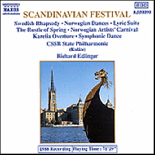 Cover for Richard Edlinger · Scandinavian Festival: The Rustle Of Spring (CD) (2012)