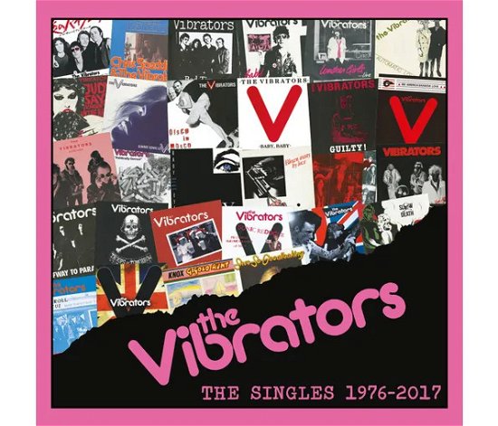 Cover for The Vibrators · The Singles 1976-2017 (CD) (2024)