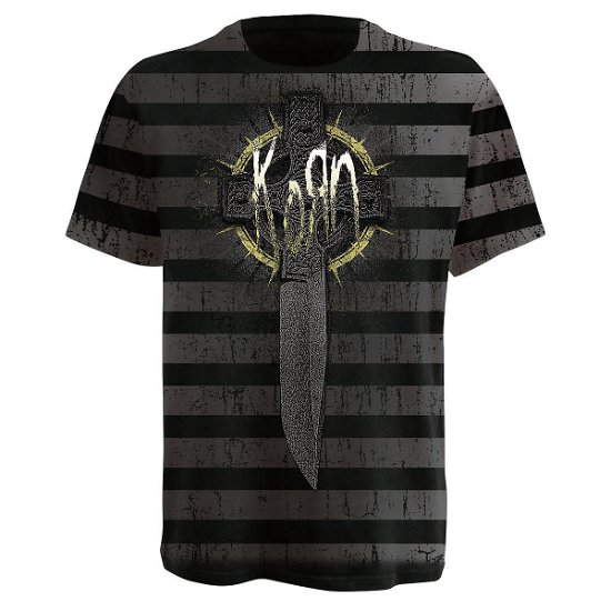 Cover for Korn · Knife All over Tee (TØJ) [size XL] (2008)