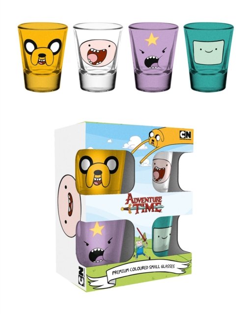 Cover for Adventure Time · Adventure Time Finn And Jake Coloured Shot Glasses (Glassware) (2022)