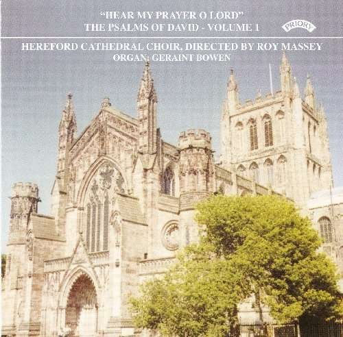 Cover for Choir of Hereford Cathedral / Massey / Bowen · The Psalms Of David Volume 1 (CD) (2018)