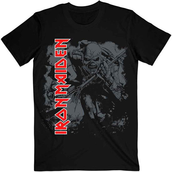 Iron Maiden Unisex T-Shirt: Hi-Contrast Trooper - Iron Maiden - Fanituote - ROFF - 5055295344907 - maanantai 27. toukokuuta 2013