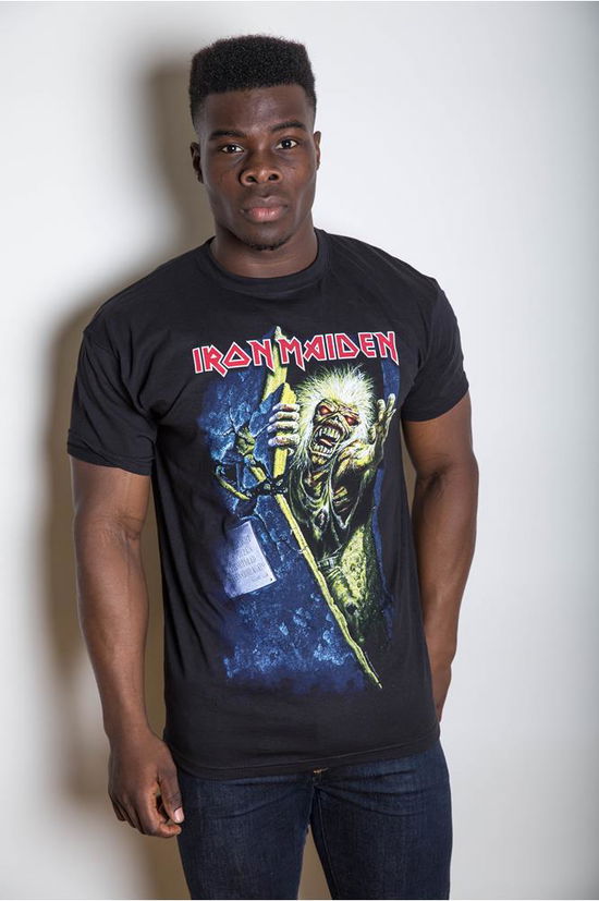 Iron Maiden Unisex T-Shirt: No Prayer - Iron Maiden - Marchandise - Global - Apparel - 5055295373907 - 29 janvier 2020