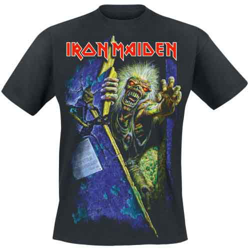 Iron Maiden Unisex T-Shirt: No Prayer - Iron Maiden - Koopwaar - Global - Apparel - 5055295373907 - 29 januari 2020