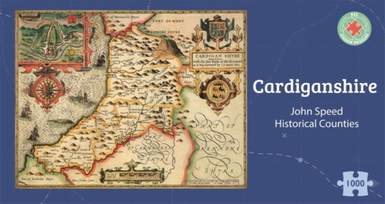 Cover for Cardiganshire Historical 1610 Map 1000 Piece Puzzle (MERCH) (2024)