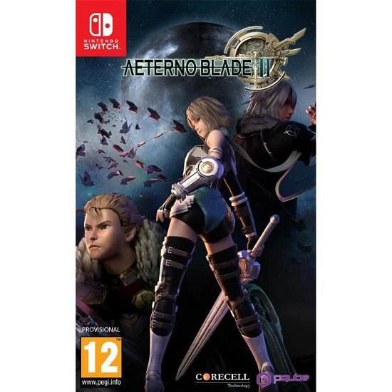 Cover for PQube · AeternoBlade II (SWITCH) (2019)