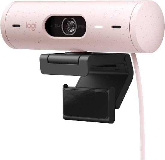 Cover for Logitech · Logitech - Brio 500 Full Hd Webcam Usb-c Rose (MERCH)
