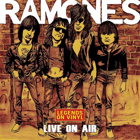 Cover for Ramones · Live on Air (LP) (2017)