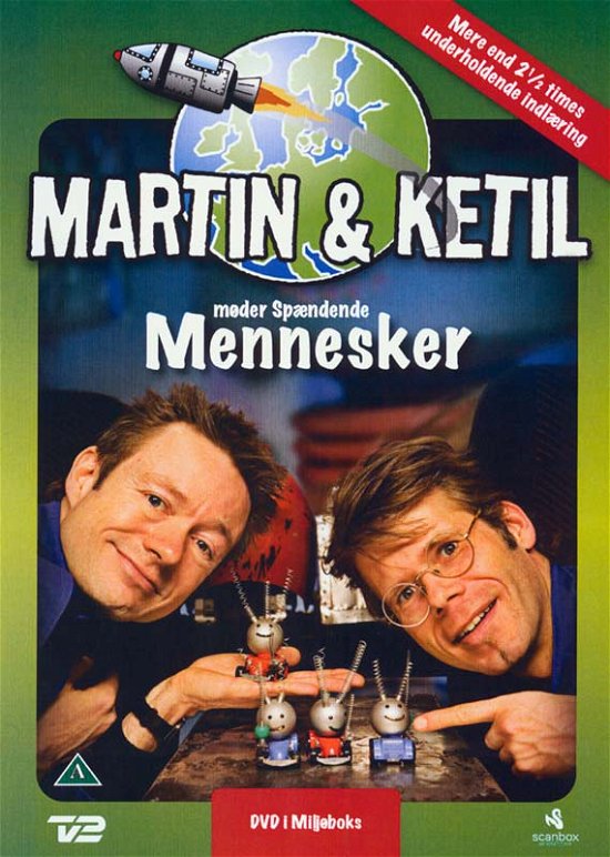 Cover for Martin &amp; Ketil · Møder Mennesker (DVD) (2009)