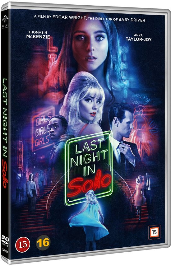 Cover for Last Night In Soho (DVD) (2022)