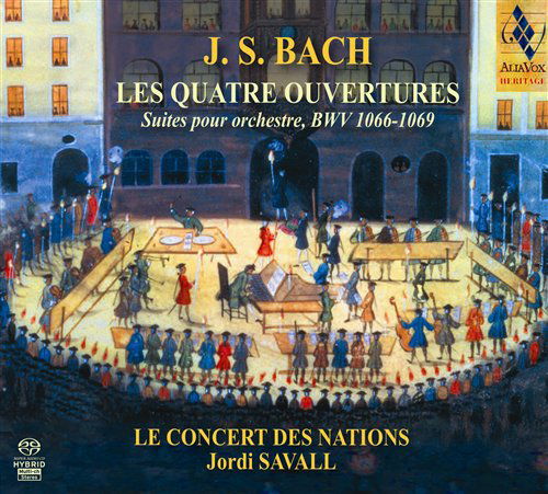 Cover for Johann Sebastian Bach · Les Quatre Ouvertures (CD) (2012)