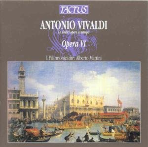 Opera Vi (1716) - A. Vivaldi - Musik - TACTUS - 8007194100907 - 2012