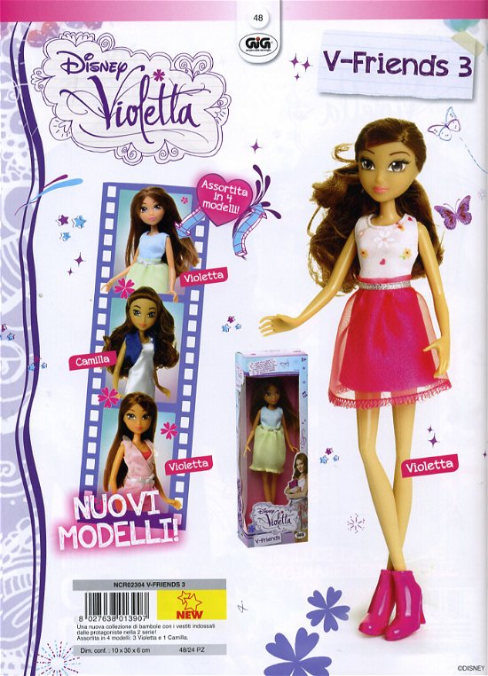 Cover for Violetta · Violetta - Bambola V-Friends Serie 3 (Spielzeug)