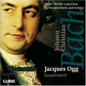 Three Berlin Harpischord Concertos Globe Klassisk - Les Eléments Amsterdam / Ogg - Musik - DAN - 8711525513907 - 2000