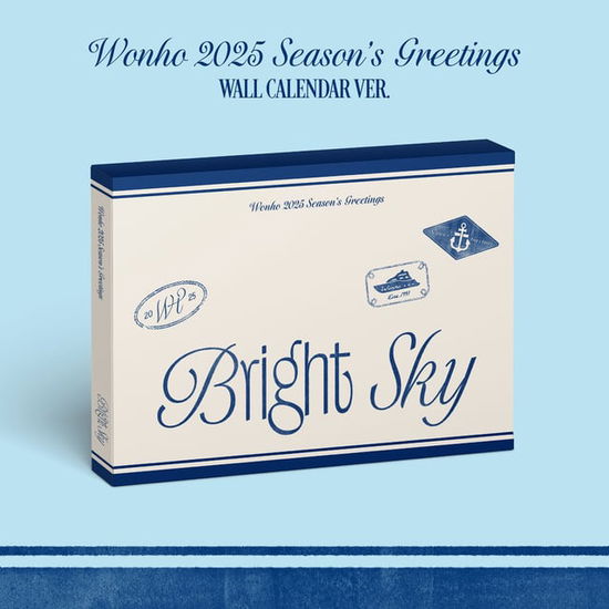 Cover for WONHO · Season's Greetings 2025 - Bright Sky (MERCH) [Wall Calender edition] (2025)