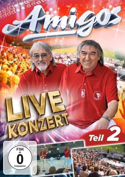 Cover for Amigos · Live Konzert-Teil 2 (DVD) (2015)
