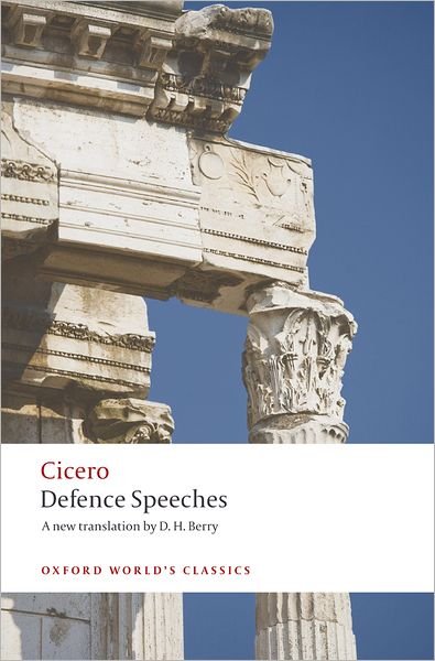 Cover for Cicero · Defence Speeches - Oxford World's Classics (Paperback Bog) (2008)