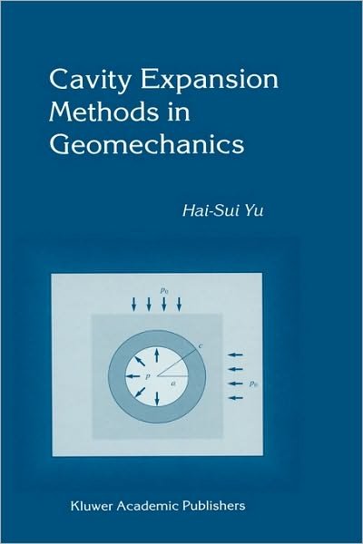 Cover for Hai-Sui Yu · Cavity Expansion Methods in Geomechanics (Hardcover Book) [2000 edition] (2000)