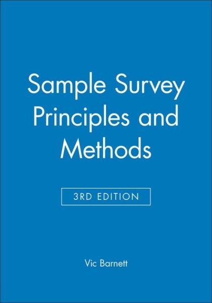 Cover for Vic Barnett · Sample Survey Principles and Methods (Taschenbuch) [3rd edition] (2002)
