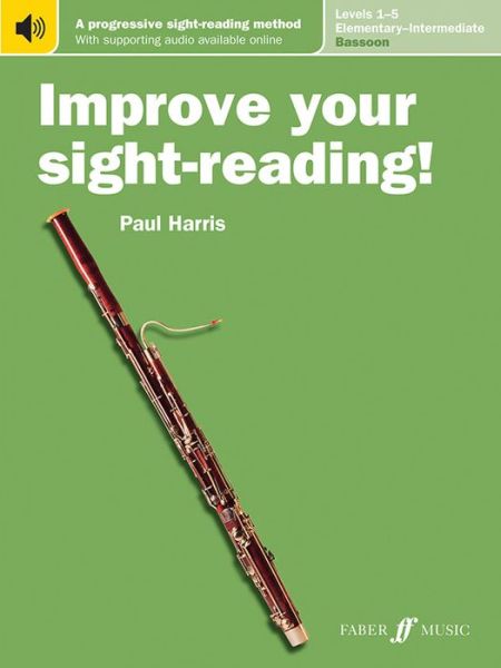 Cover for Paul Harris · Improve Your Sight-Reading! Bassoon, Levels 1-5 A Progressive Sight-Reading Method, Book &amp; Online Audio (Paperback Book) (1998)