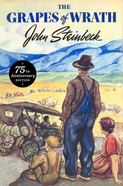 Cover for John Steinbeck · The Grapes of Wrath: 75th Anniversary Edition (Gebundenes Buch) [75 Anv edition] (2014)