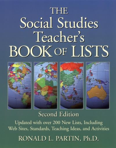 Cover for Partin, Ronald L. (Hendersonville, North Carolina) · The Social Studies Teacher's Book of Lists - J-B Ed: Book of Lists (Taschenbuch) (2003)